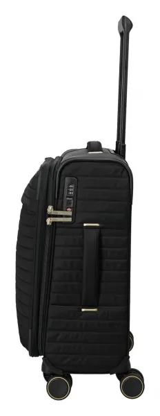 Malý textilný kufor Travelite BARBARA Stepp S Black