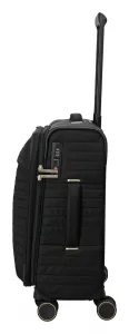 Malý textilný kufor Travelite BARBARA Stepp S Black