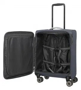 Malý textilný kufor Travelite Jetpack Multi Light 4 Cabin Anthracite