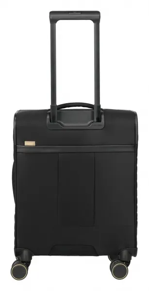 Malý textilný kufor Travelite BARBARA Stepp S Black