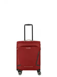Malý textilný kufor Travelite Jetpack Multi Light 4 Cabin Red