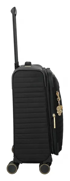 Malý textilný kufor Travelite BARBARA Stepp S Black