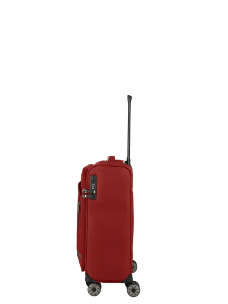 Malý textilný kufor Travelite Jetpack Multi Light 4 Cabin Red