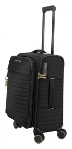 Malý textilný kufor Travelite BARBARA Stepp S Black