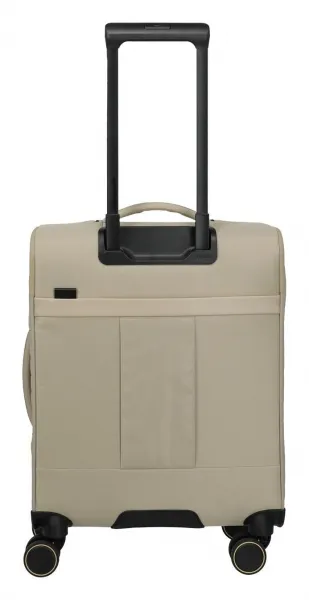 Malý textilný kufor Travelite BARBARA Stepp S Satin nude