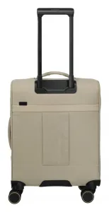 Malý textilný kufor Travelite BARBARA Stepp S Satin nude