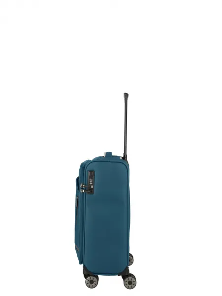 Malý textilný kufor Travelite Jetpack Multi Light 4 Cabin Petrol