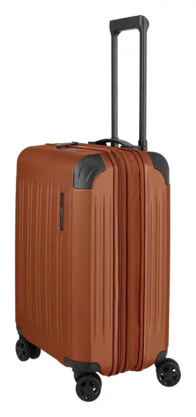 Malý škrupinový kufor Travelite Dynamiic S exp Copper