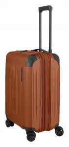 Malý škrupinový kufor Travelite Dynamiic S exp Copper
