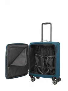 Malý textilný kufor Travelite Jetpack Multi Light 4 Cabin Petrol