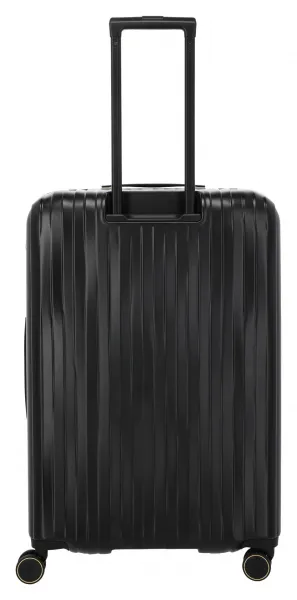 Veľký škrupinový kufor na kolieskach Travelite BARBARA Novelty L Black