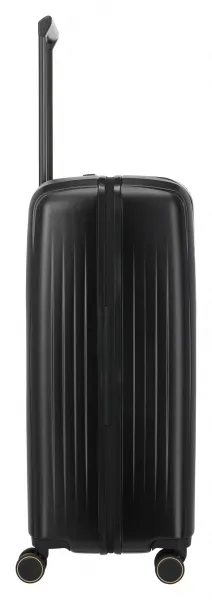 Veľký škrupinový kufor na kolieskach Travelite BARBARA Novelty L Black