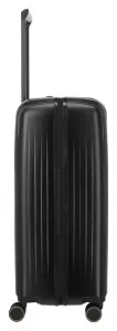 Veľký škrupinový kufor na kolieskach Travelite BARBARA Novelty L Black