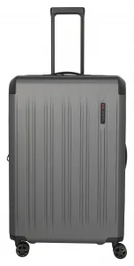 Veľký škrupinový kufor na kolieskach Travelite Dynamiic L exp Anthracite