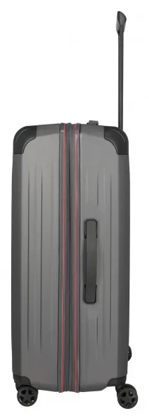 Veľký škrupinový kufor na kolieskach Travelite Dynamiic L exp Anthracite