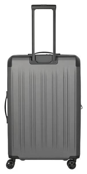 Veľký škrupinový kufor na kolieskach Travelite Dynamiic L exp Anthracite
