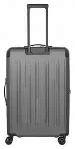 Veľký škrupinový kufor na kolieskach Travelite Dynamiic L exp Anthracite