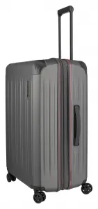 Veľký škrupinový kufor na kolieskach Travelite Dynamiic L exp Anthracite