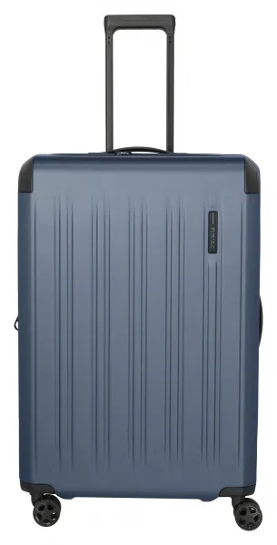 Veľký škrupinový kufor na kolieskach Travelite Dynamiic L exp Denim blue