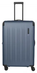 Veľký škrupinový kufor na kolieskach Travelite Dynamiic L exp Denim blue
