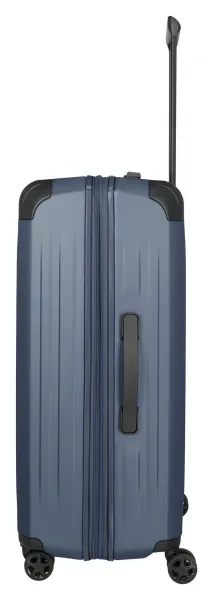 Veľký škrupinový kufor na kolieskach Travelite Dynamiic L exp Denim blue