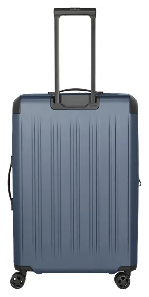 Veľký škrupinový kufor na kolieskach Travelite Dynamiic L exp Denim blue
