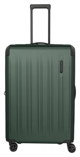 Veľký škrupinový kufor na kolieskach Travelite Dynamiic L exp Green