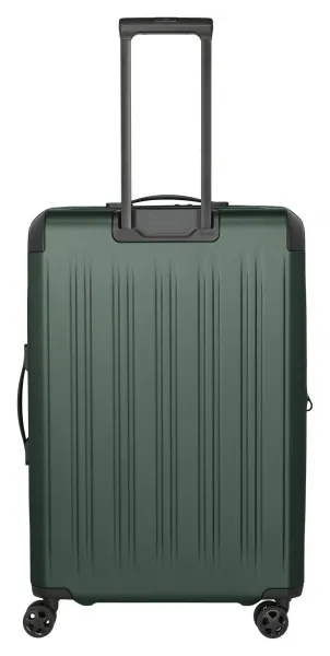 Veľký škrupinový kufor na kolieskach Travelite Dynamiic L exp Green