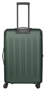 Veľký škrupinový kufor na kolieskach Travelite Dynamiic L exp Green