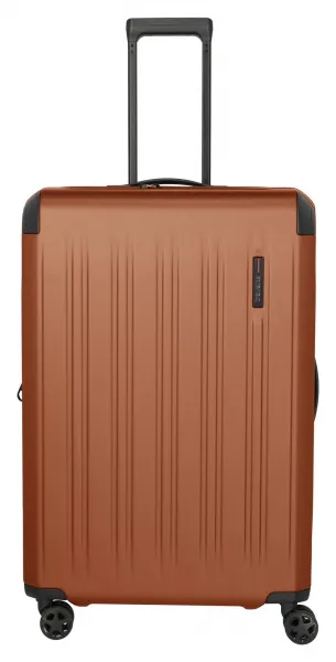 Veľký škrupinový kufor na kolieskach Travelite Dynamiic L exp Copper