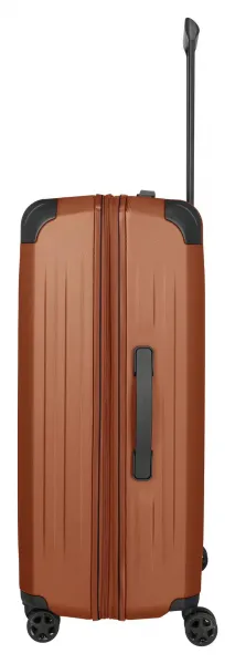 Veľký škrupinový kufor na kolieskach Travelite Dynamiic L exp Copper