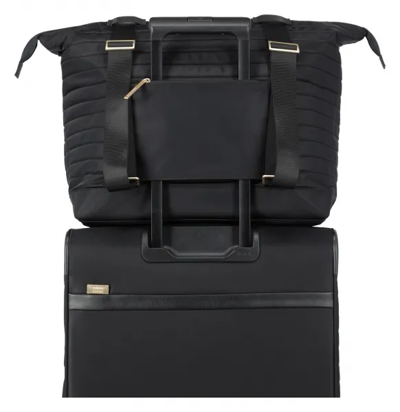 Dámsky batoh a kabelka 2v1 Travelite BARBARA Stepp 2 in 1 Shopper Black