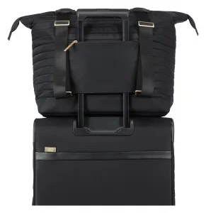 Dámsky batoh a kabelka 2v1 Travelite BARBARA Stepp 2 in 1 Shopper Black