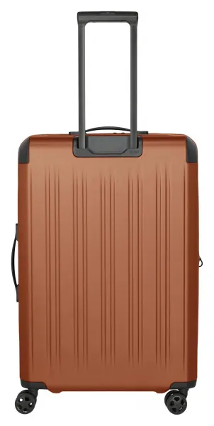 Veľký škrupinový kufor na kolieskach Travelite Dynamiic L exp Copper