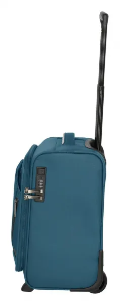 Malý textilný kufor Travelite Jetpack Wings 2 Cabin Petrol