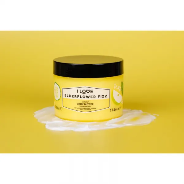 I Love Elderflower Fizz telové maslo 330 ml