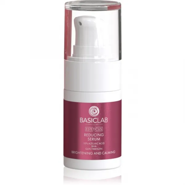 BasicLab Dermocosmetics Esteticus sérum pre redukciu žiliek a začervenania pleti 10% Azelaic Acid 15 ml