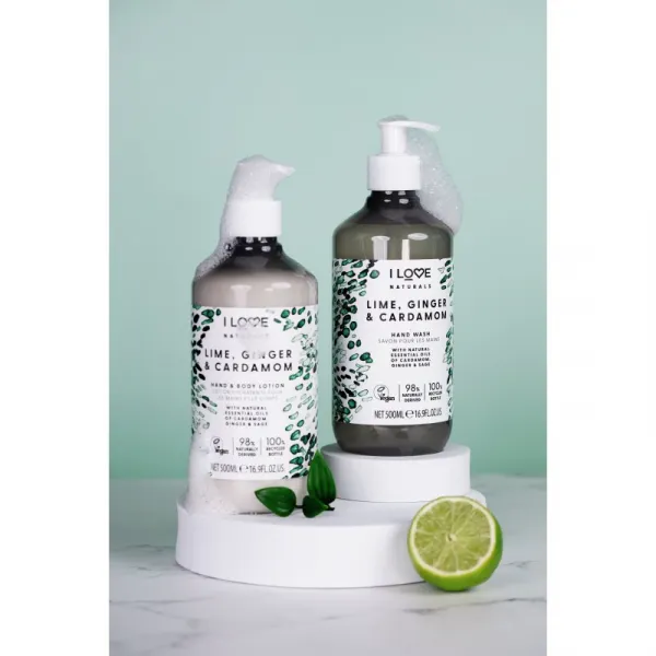 I Love Naturals Lime, Ginger & Cardamom telové mlieko 500 ml