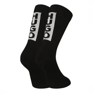 3PACK ponožky HUGO vysoké viacfarebné (50521068 960) M