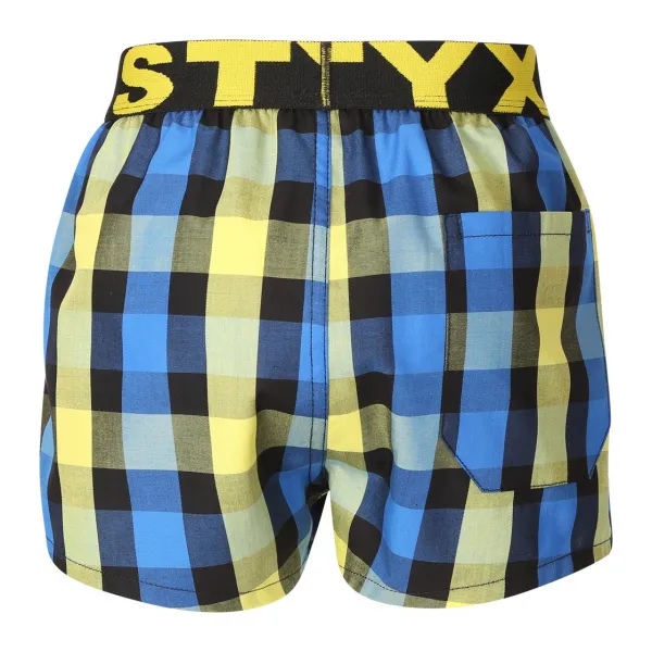 Detské trenky Styx športová guma viacfarebné (BJ1039) 4-5 let, trenírky