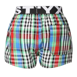 Detské trenky Styx športová guma viacfarebné (BJ1036) 4-5 let, trenírky