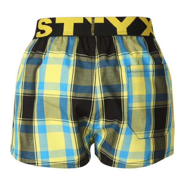 Detské trenky Styx športová guma viacfarebné (BJ1033) 12-14 let, trenírky