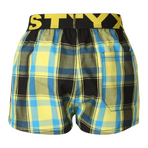 Detské trenky Styx športová guma viacfarebné (BJ1033) 12-14 let, trenírky