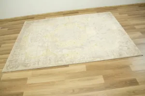 Koberec Allora Plus 9435A Ornament krémový / béžový / zlatý