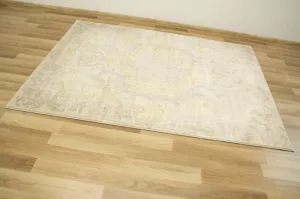Koberec Allora Plus 9435A Ornament krémový / béžový / zlatý