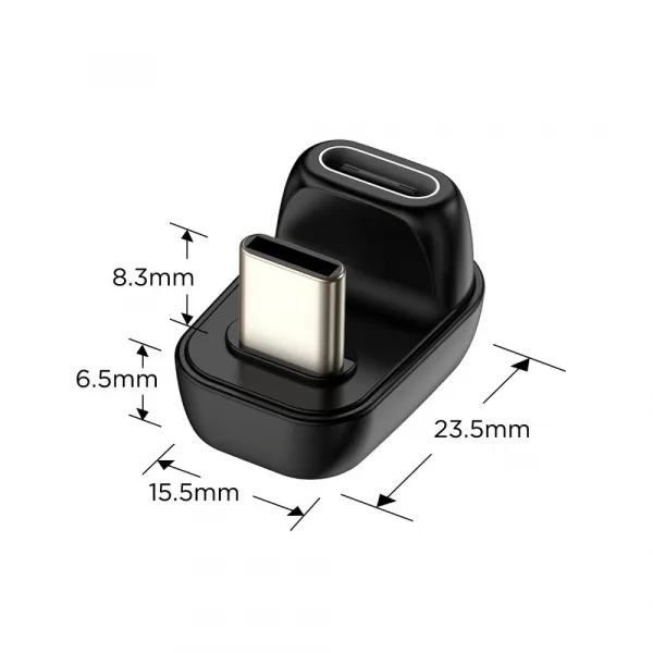 Tech-Protect Ultraboost AA04 adaptér USB-C, čierny