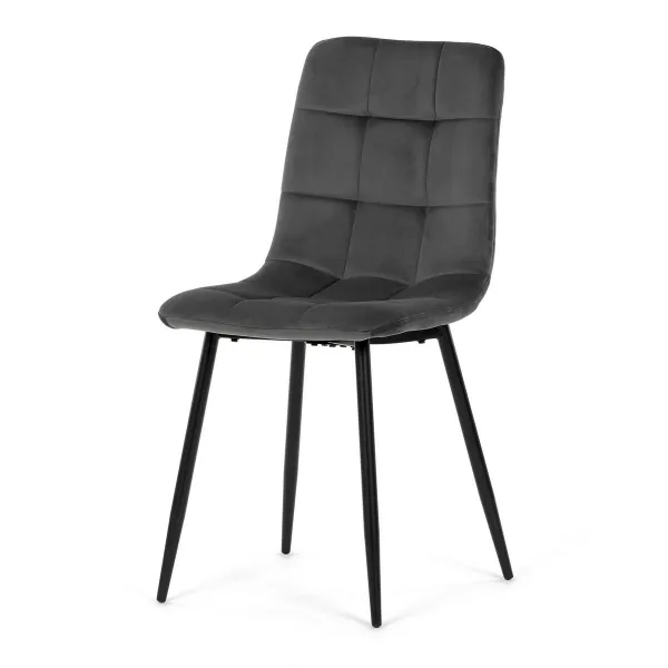 Súprava jedálenských stoličiek CT-281 GREY4, 4 ks