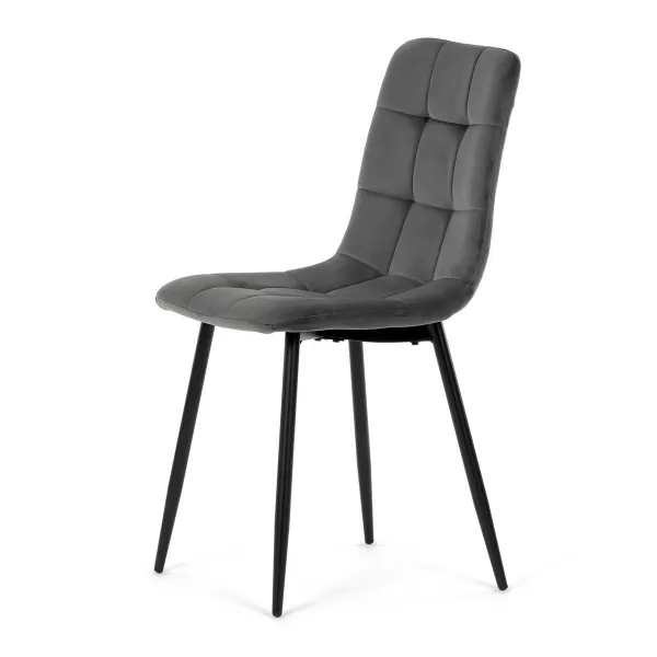 Súprava jedálenských stoličiek CT-281 GREY4, 4 ks