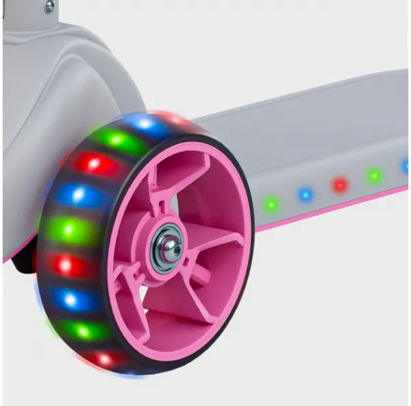 TULANO Detská kolobežka LED Rookie 15 PINK