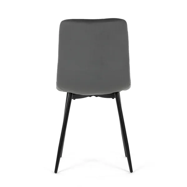 Súprava jedálenských stoličiek CT-281 GREY4, 4 ks